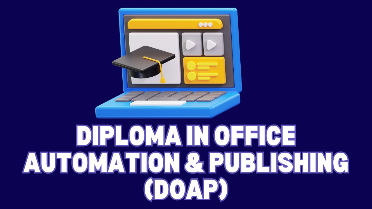 Course - Diploma in Computer Application - 6 Month
